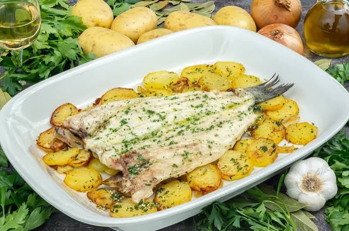 Lubina al horno